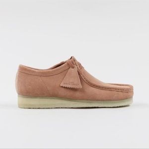 Clarks Originals Wallabee Low Sandstone Pink Suede Size 8.5 Womens